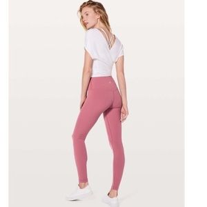 Lululemon Align pant dusty rose (full length)